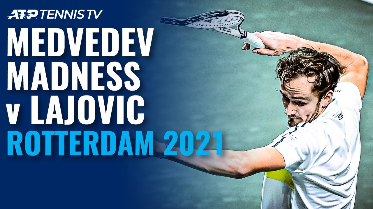 Daniil Medvedev Madness in Defeat to Lajovic | Rotterdam 2021