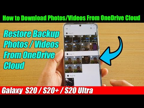 Galaxy S20/S20+: How to Download Photos/Videos From OneDrive Cloud hqdefault