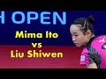 Swedish Open 2018   Mima Ito vs Liu Shiwen【Best Selections】