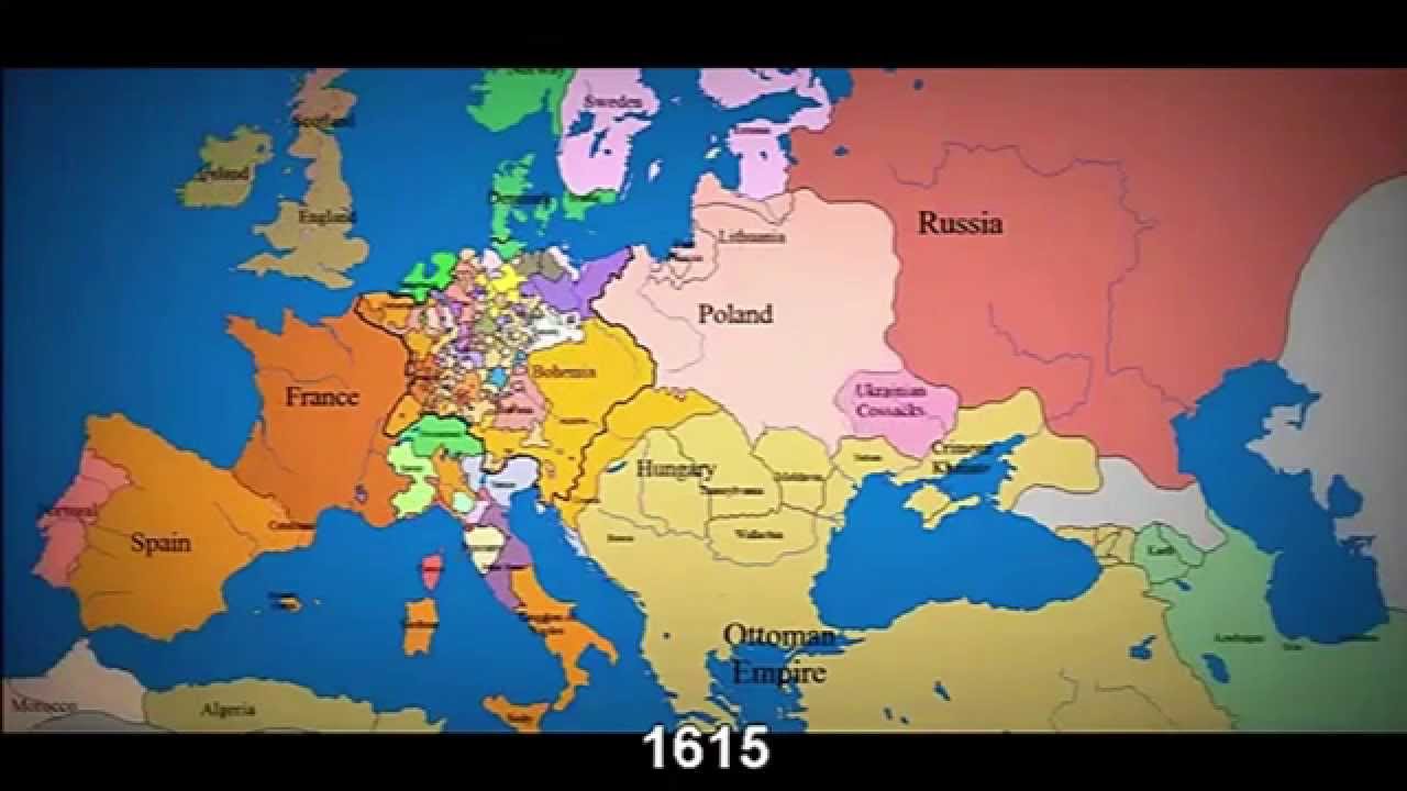 Mapa Panstw Europy