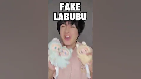 LABUBU! But I don't have real one! #labubu #popmart #shorts