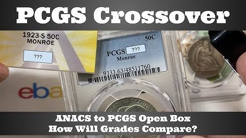 PCGS Open Box - ANACS to PCGS Crossover - How Will Grades Compare?