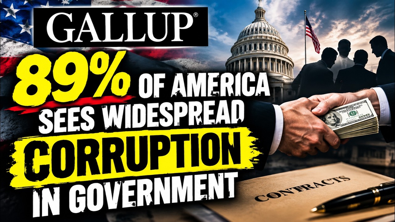 Gallup: 89% of America Sees Widespread Corruption In Government