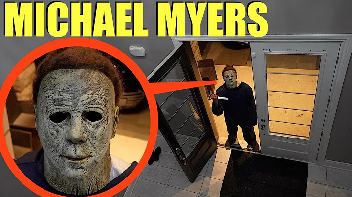 Fighting off Michael Myers at our House! (He found...