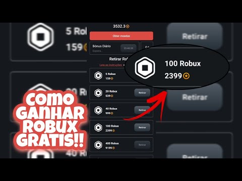 💲⚠️COMO GANHAR ROBUX DE GRAÇA  ATUALIZADO 2022 (Fácil Funciona) 