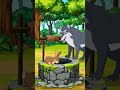 “Ek jungle tha.“Is khargosh ne 10 second me bhediye ko hara diya… kaise?#ai #animation #funny #short