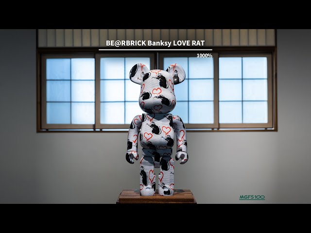 コミック・アニメ Be@rbrick Banksy Love Rat 1000% コミック・アニメ Be@rbrick Banksy Love Rat 1000% コミック