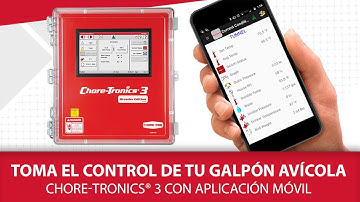 Control Chore-Tronics® 3 con aplicación móvil y sistema de alertas Broadcaster™