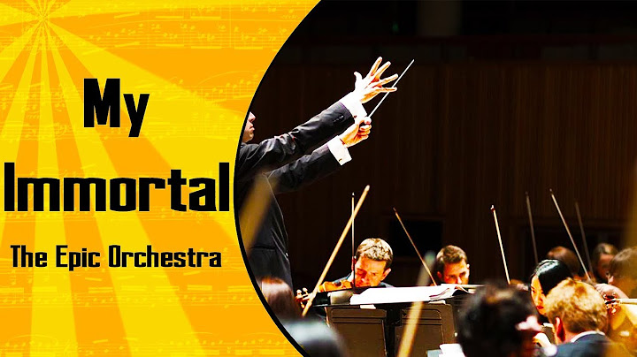 My Immortal Orchestral version - Orchestral performance video thumbnail