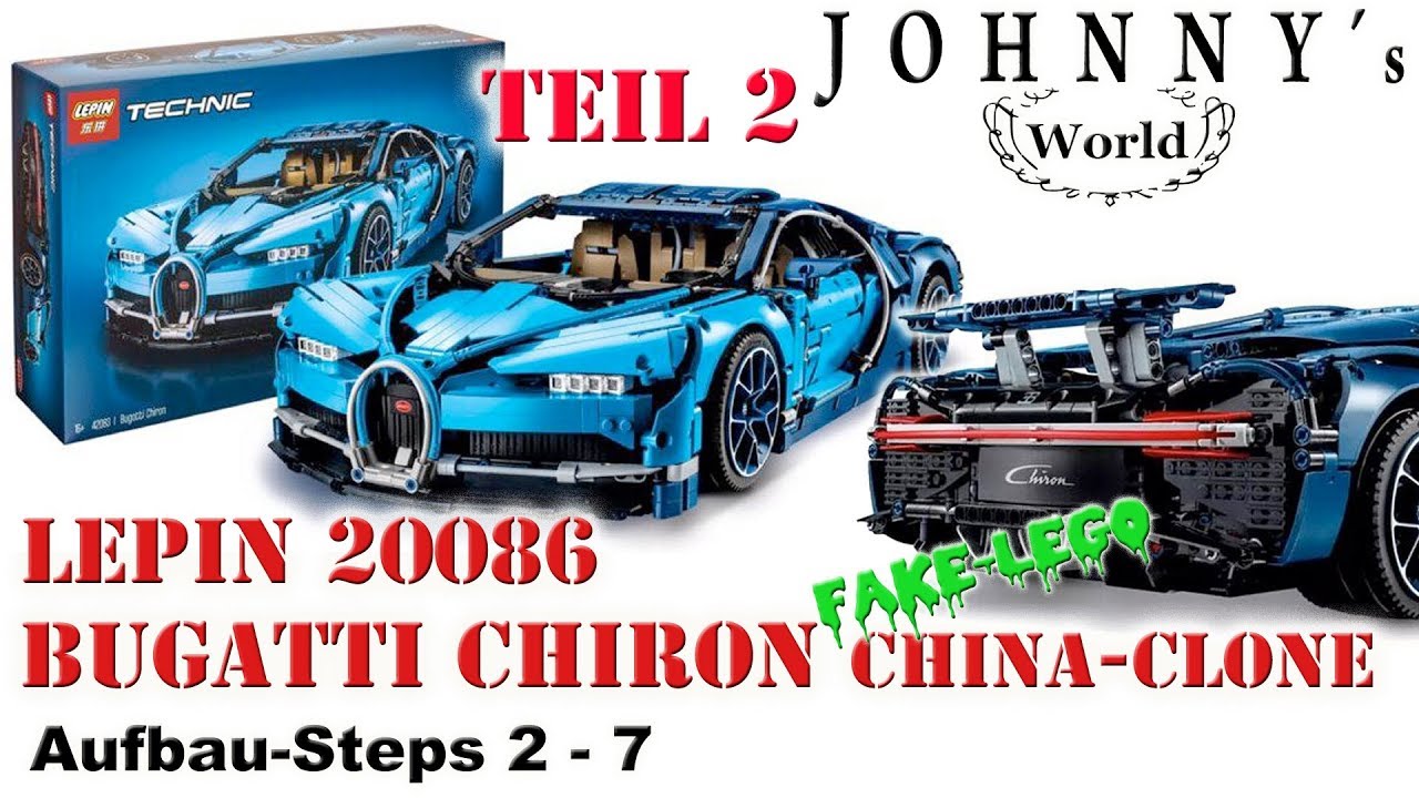 Teil 2 Lepin 20086 Bugatti Chiron Clone Vom Lego 42083