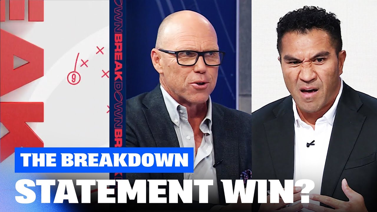 Red Card Debate & All Blacks Reaction from Chicago | The Breakdown ...