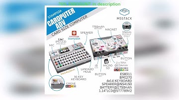 Why Everyone’s Talking About This Product! M5stack Official  Cardputer Adv Version (ESP32-S3)