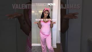 Which PJ set would you wear? #pajamas #mikalaanise #fashionnova #valentinesday