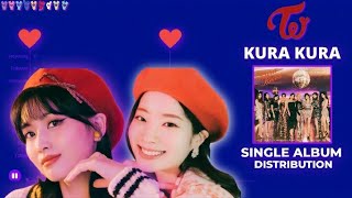 TWICE - (트와이스) - KURA KURA SINGLE ALBUM DISTRIBUTION |by dahyunify 