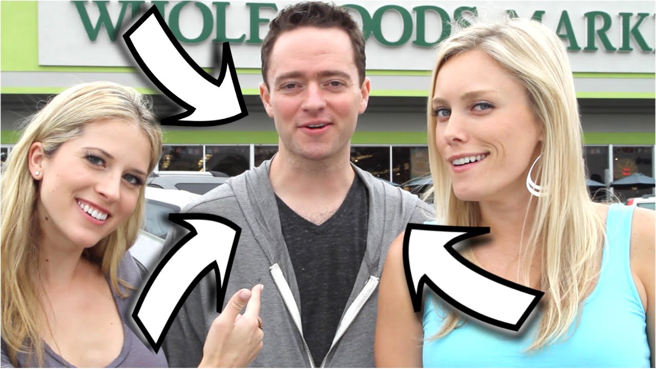 How Many Girls can One Guy Pick Up at Whole Foods? - YouTube