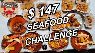 $147 of Seafood - BEST EATING CHALLENGE EVER - The Juicy Crab