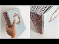 How to make an easy no sew journal | step by step tutorial | DIY