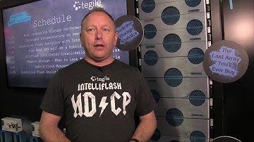 VMworld 2016 Video Interview with Tegile Systems