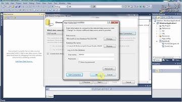 031  كود انشاء الاتصال بقاعدة بيانات اكسس فى vb net