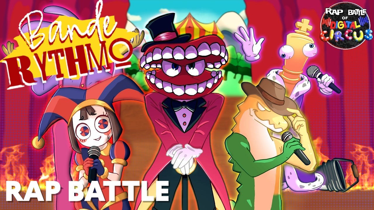 Bande Rythmo - The Amazing Digital Circus - RAP BATTLE - YouTube