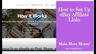 How to Set Up eBay Affiliate Links - YouTube