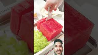 green aur watermelon ice cream #food #satisfying #funny #virals #reddragonfruit #reels #shorts