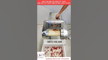 Máy Thái Rau Củ Đa Năng Cắt Ớt, Hành, Mùi,... - 0973.110.295