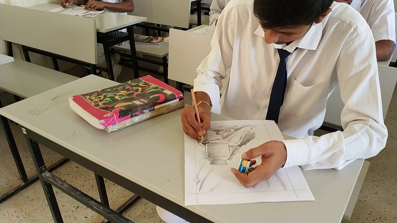 Drawing exam class-12,sci& arts, jnv Kolebira Simdega Jharkhand(2 ...