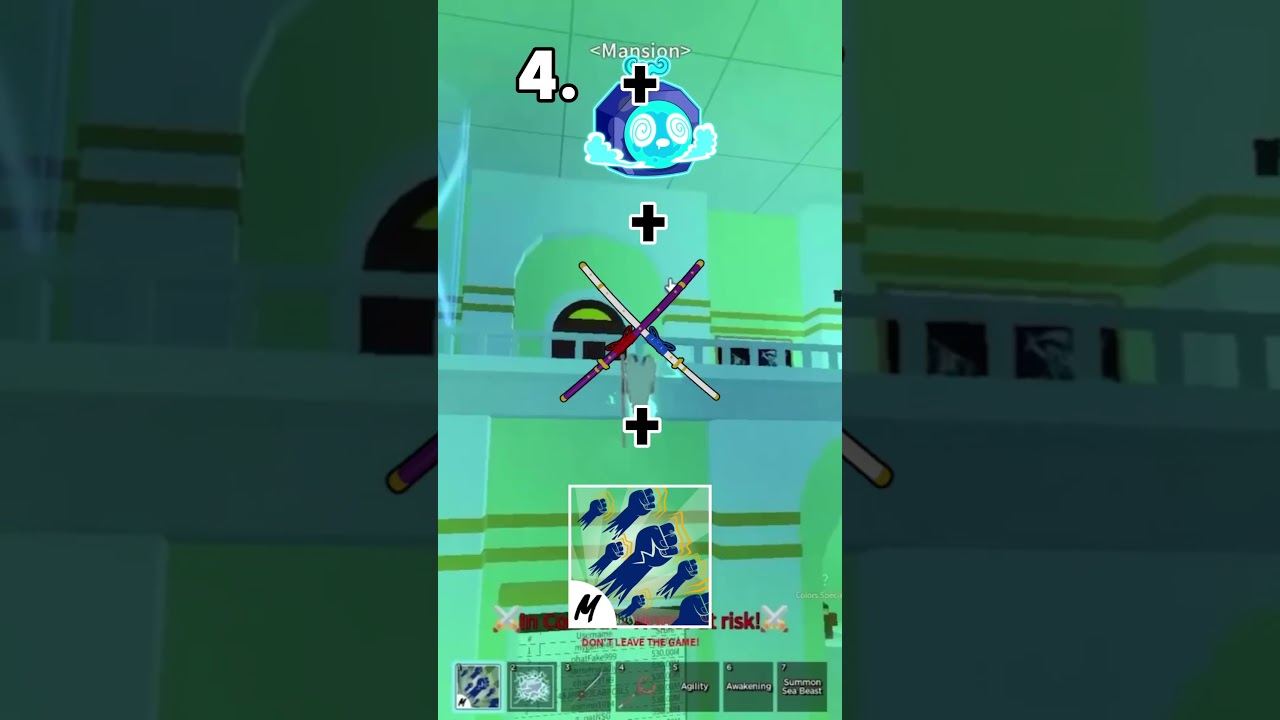 Top 6 most no skill builds in bloxfruits 