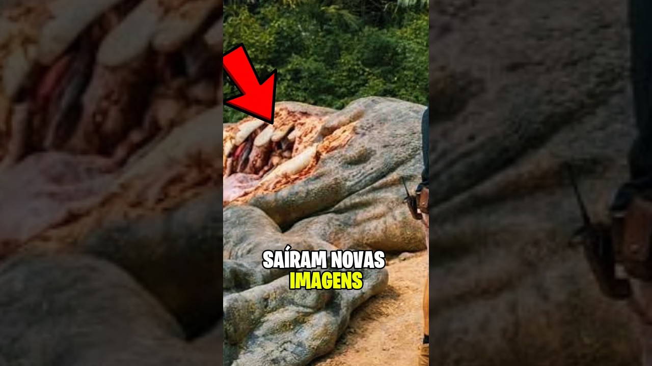 Imagem do Novo D-Rex no Filme Jurassic World Rebirth!#shorts #jurassicpark #jurassicworld #dinosaur