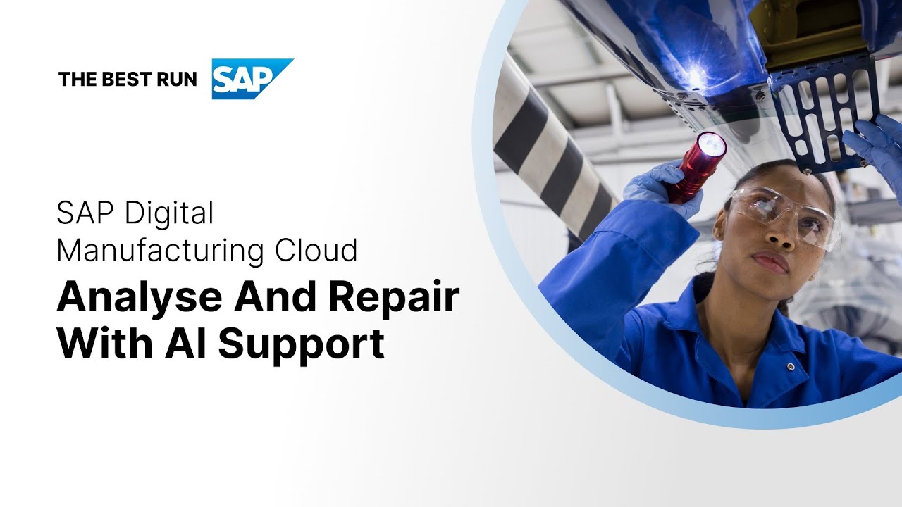 Analysis and Repair with AI Support - SAP Digital Manufacturing Cloud (Demo)