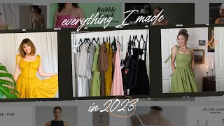 Everything I Made In 2023  Sewing Review