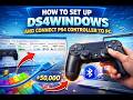 How to download and install DS4 WINDOWS and PS4 controller in pc or laptop || full guide
