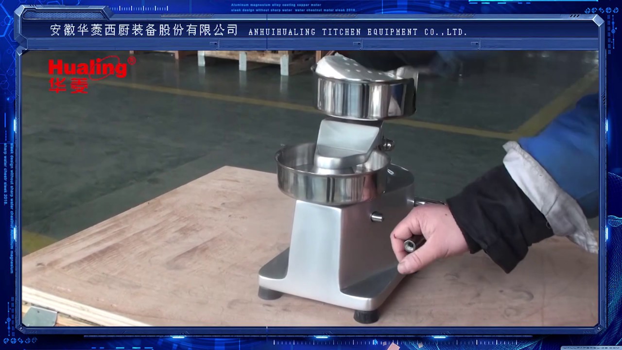 Commercial Hamburger Patty Maker Heavy Duty Meat Forming Processor