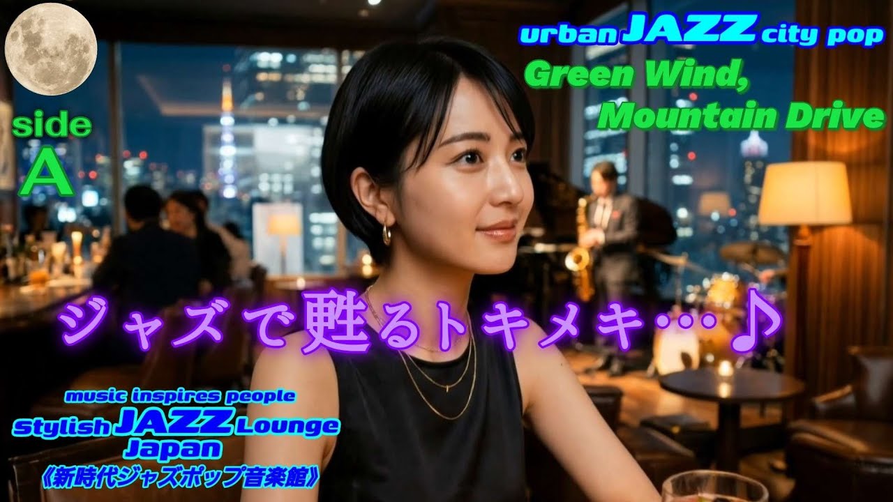 JAZZ Green Wind, Mountain Drive side A【新ジャズポップ🌴春の山