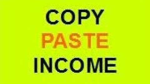 Copy, Paste, Income. How to Make Money with Global Domains International GDI.