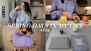 SPRING DAYS IN MY LIFE: warm weather!! PR unboxing, celtics watch party, self care & mocktail recipe