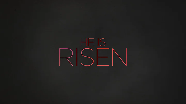 Paul Baloche - He is Risen (Official Lyric Video)