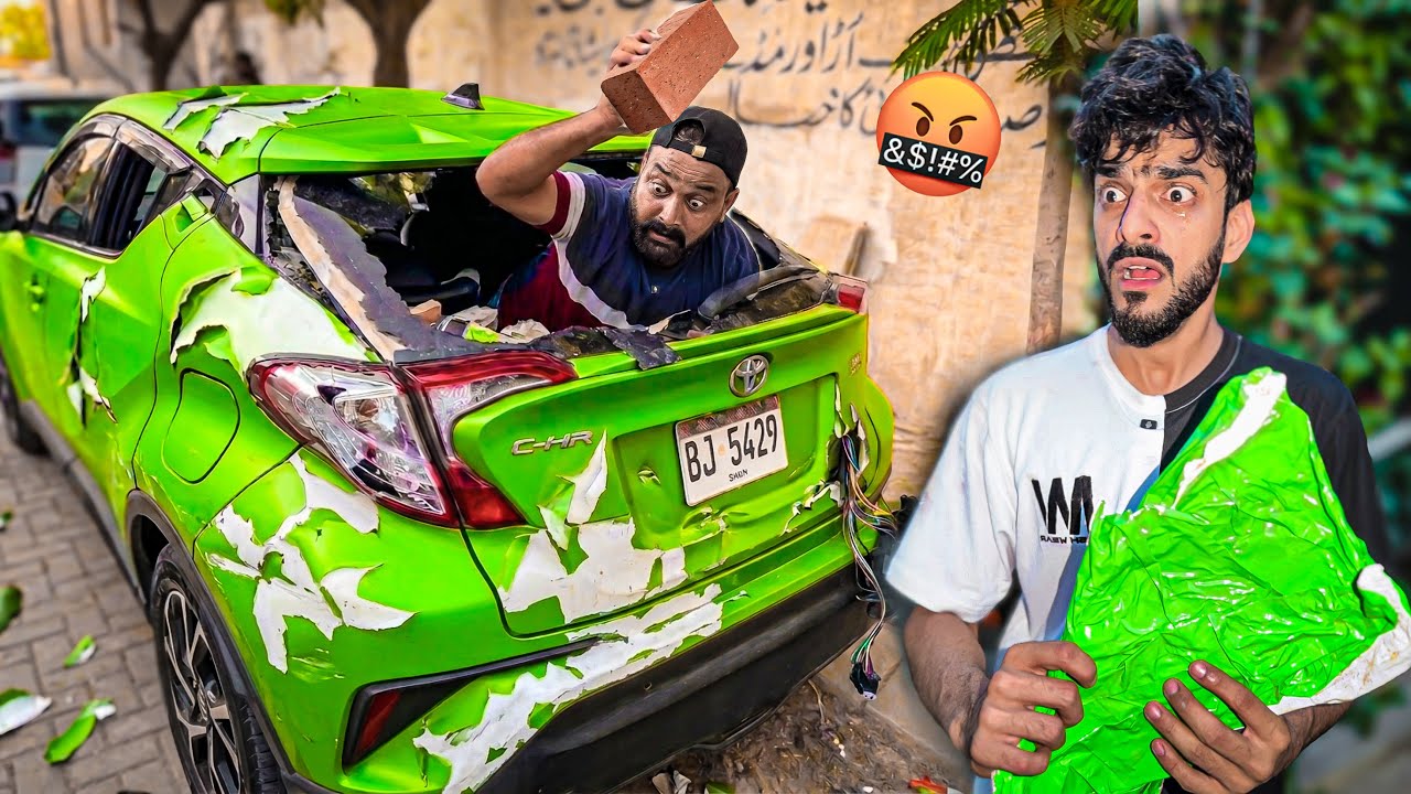 GUNDA BROKE MY EXPENSIVE CAR AND RUN 🤬 | MISHKAT KHAN 