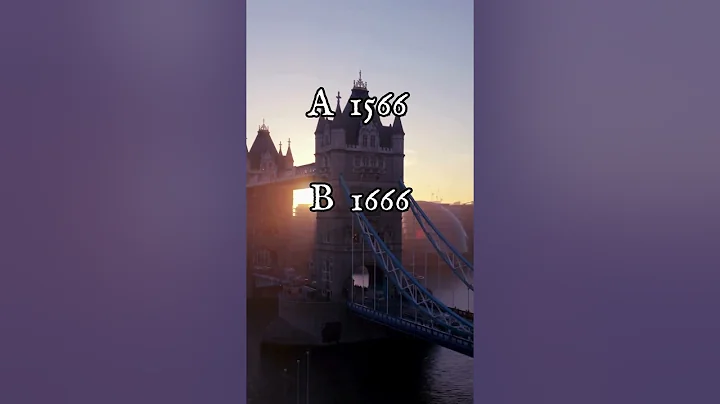 🔥 The Great Fire of London: Guess the Year! #shorts