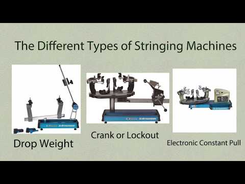 Everything you need to know about tennis stringing machines