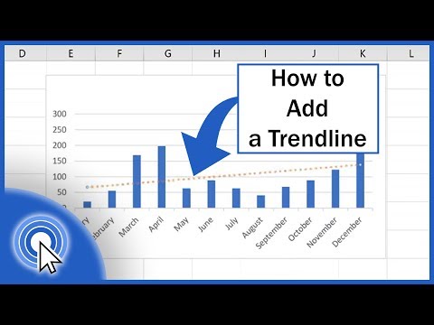 Video: How To Add A Trend Line