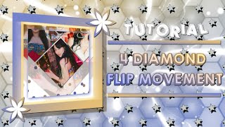 4 DIAMOND FLIP MOVEMENT | ALIGHT MOTION TUTORIAL 💜