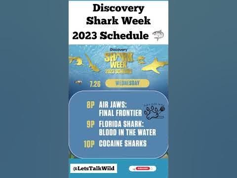 Shark Week 2023 Episode Schedule - Jason Momoa Will Be Hosting
