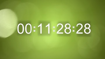 Timer 10 Hours Green Backgrounds