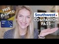 How to Earn the Southwest Companion Pass with Credit Cards | BOGO Flights for Two Years?!