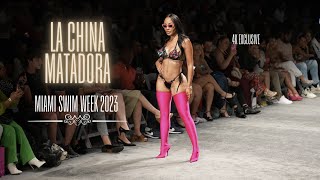 La China Matadora In Slow Motion / Miami Swim Week 2023 / 4K Exclusive