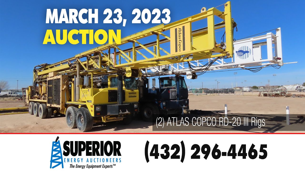 Spring Oilfield Auction March 23, 2023 YouTube