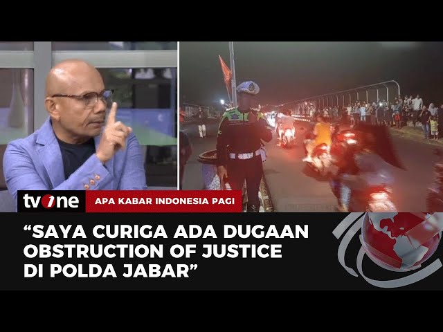 Soal Kasus Vina, Saor: Polisi Cuma Satu, Saya Curiga Ada Obstruction of Justice | AKIP tvOne class=