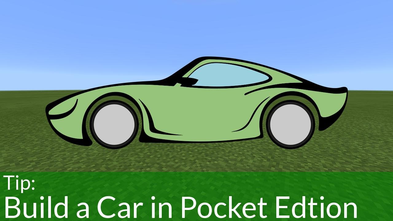 How To Build a Car in Minecraft | Pocket Edition - YouTube